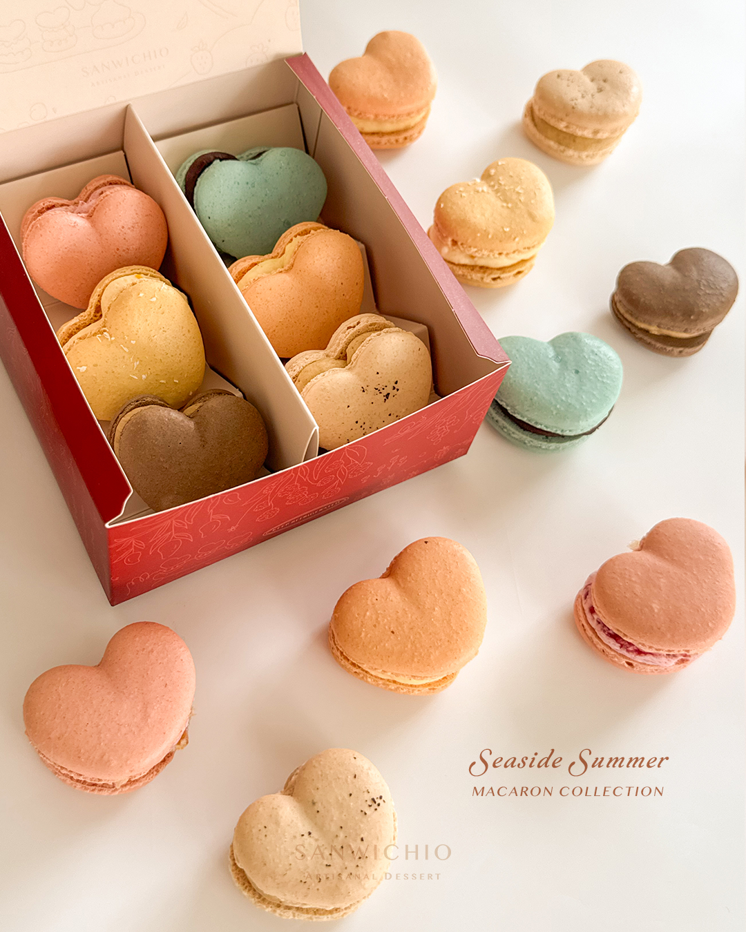 Macaron Box of 6 — Summer Collection – Sanwichio Dessert