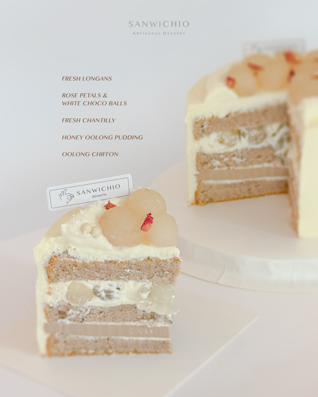 Longan Oolong Wholecake