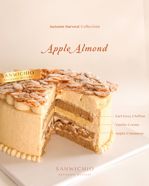 Apple Almond Wholecake