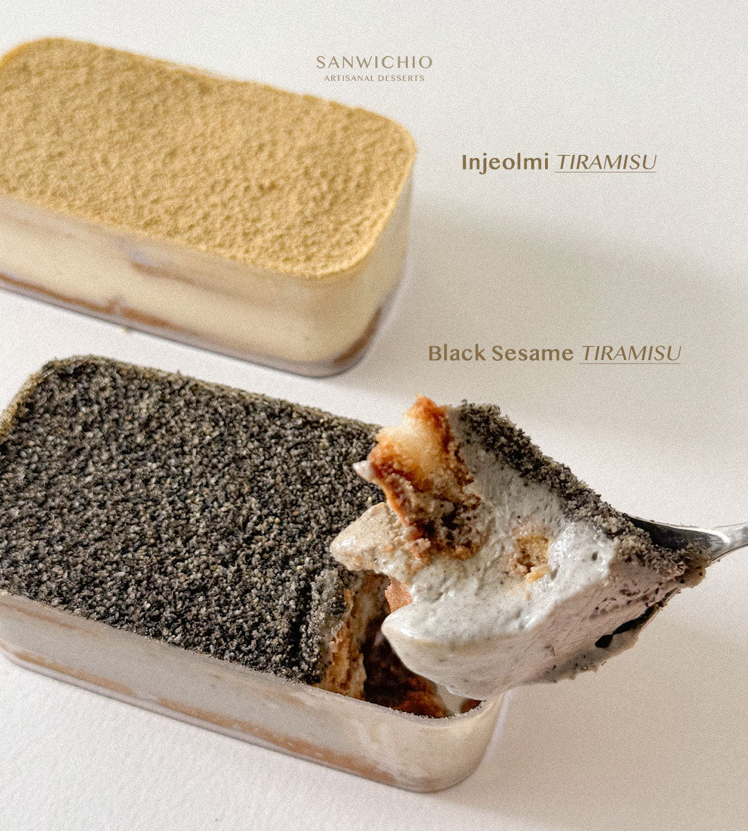 Black Sesame Tiramisu