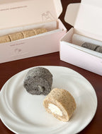 Earl Grey Mochi Cake Roll
