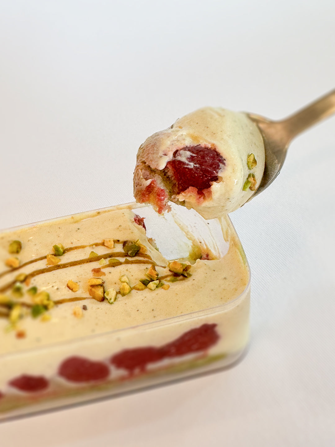 Pistachio Strawberry Matcha Tiramisu