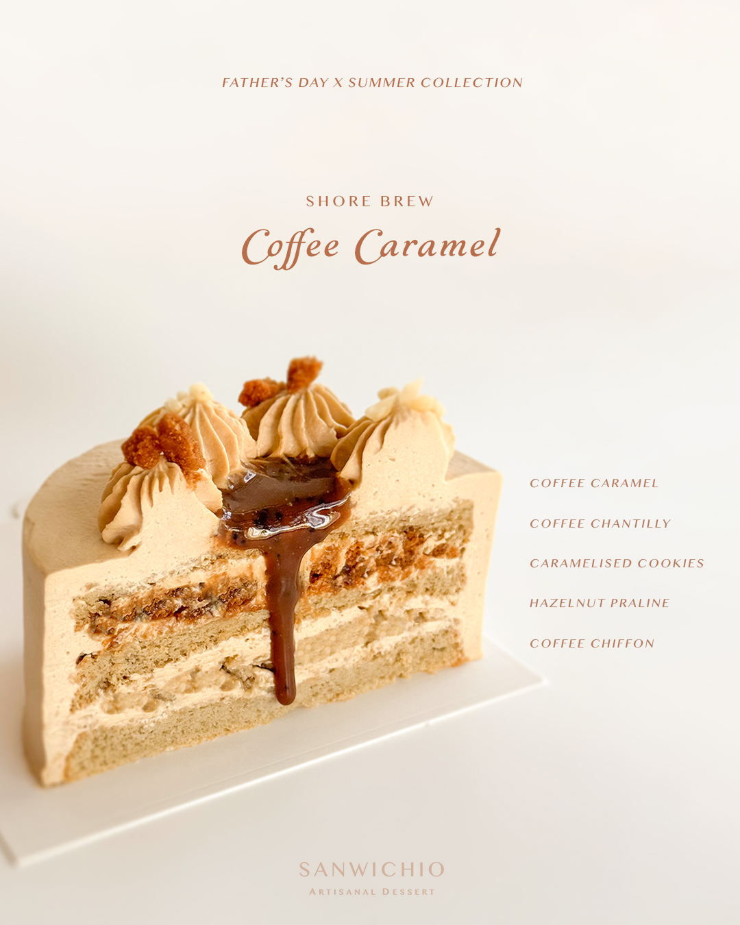 Coffee Caramel Wholecake