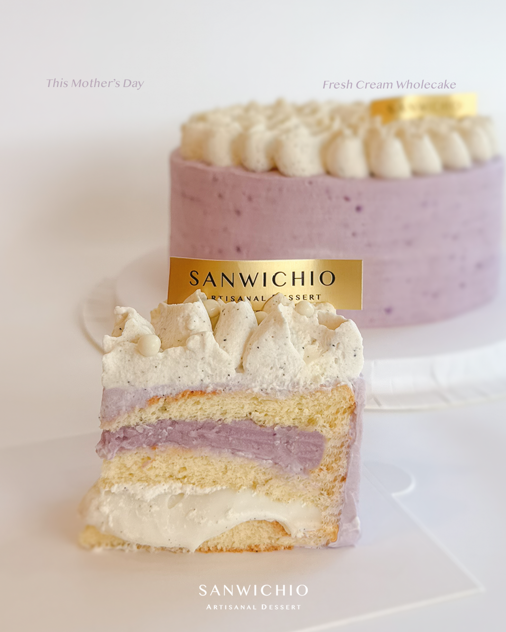 Taro Kinako Wholecake