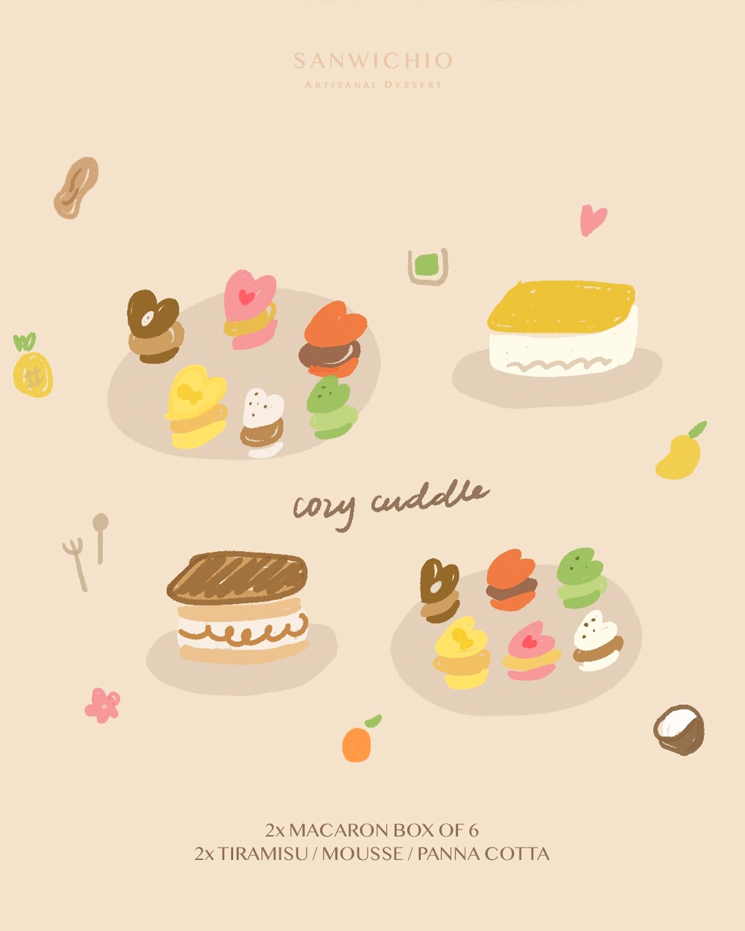 Cozy Cuddle for 2-4pax